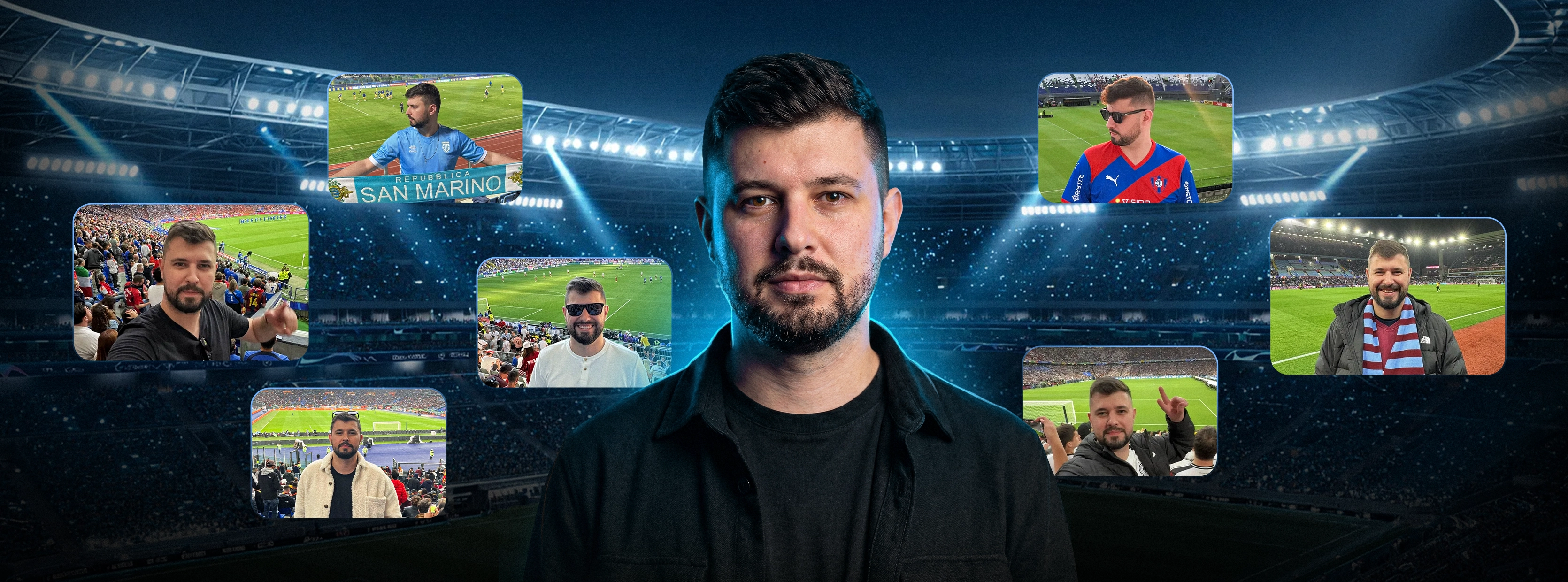 Tipster Danilo Martins — experiência nos estádios